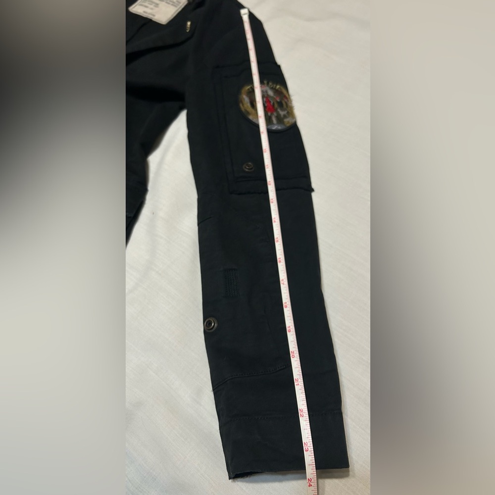 Zadig & Voltaire Virginia Grunge Military Skull Utility Jacket - Picture 11 of 11